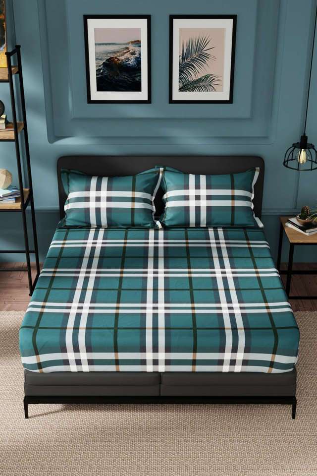 Northsail-Super-Soft-100--Cotton-King-Bedsheet-And-2-Pillow-Covers-3-PC-Set