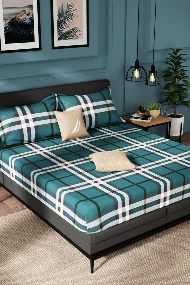 Northsail-Super-Soft-100--Cotton-King-Bedsheet-And-2-Pillow-Covers-3-PC-Set