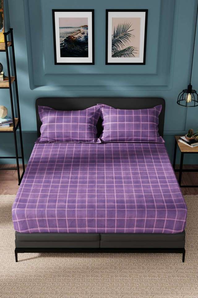 Northsail-Super-Soft-100--Cotton-King-Bedsheet-And-2-Pillow-Covers-3-PC-Set