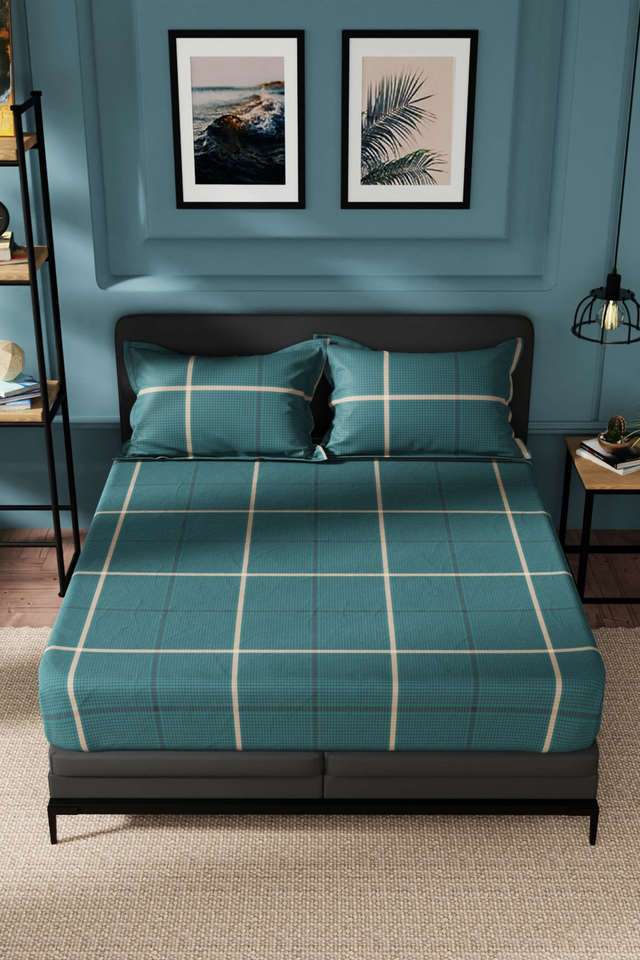 Northsail-Super-Soft-100--Cotton-King-Bedsheet-And-2-Pillow-Covers-3-PC-Set
