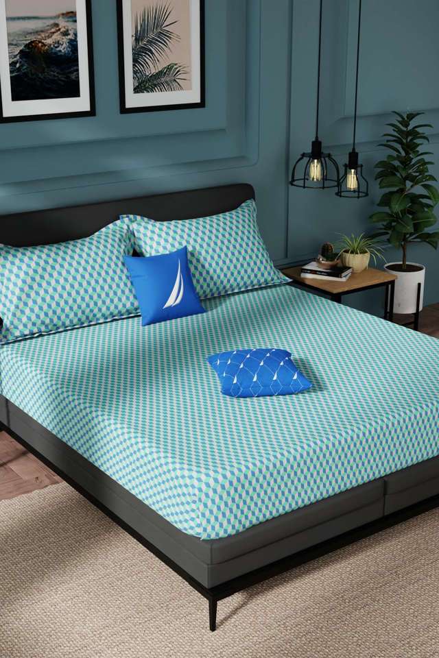 Northsail-Super-Soft-100--Cotton-King-Bedsheet-And-2-Pillow-Covers-3-PC-Set