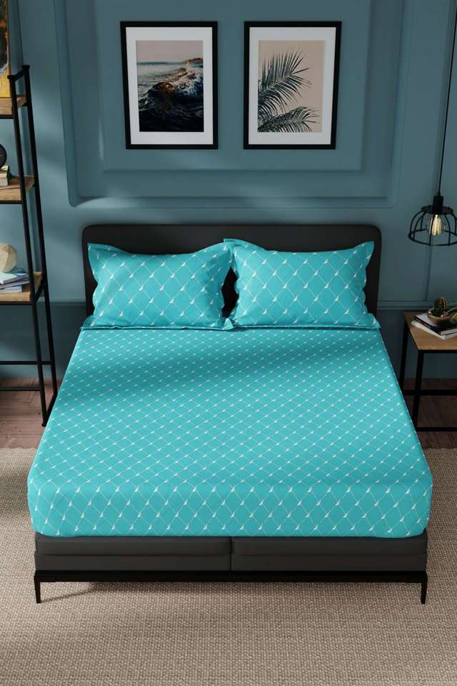 Northsail-Super-Soft-100--Cotton-King-Bedsheet-And-2-Pillow-Covers-3-PC-Set