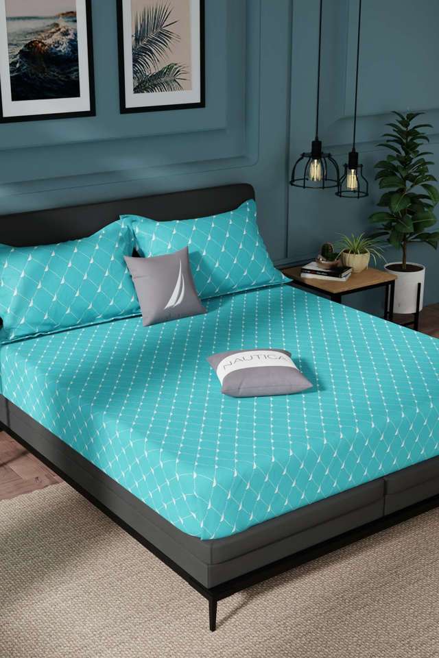 Northsail-Super-Soft-100--Cotton-King-Bedsheet-And-2-Pillow-Covers-3-PC-Set