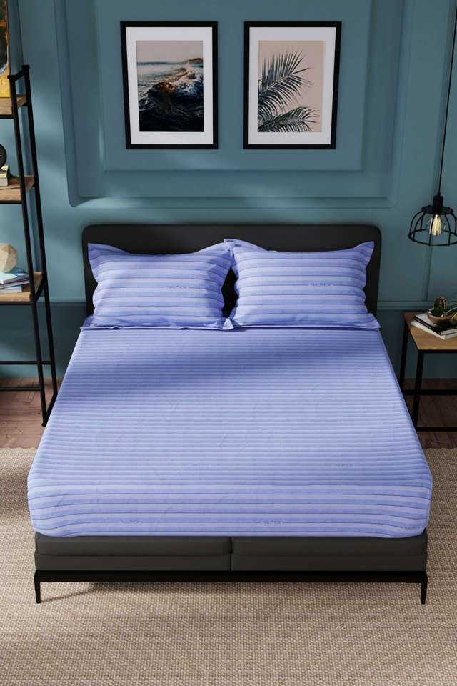 Northsail-Super-Soft-100--Cotton-King-Bedsheet-And-2-Pillow-Covers-3-PC-Set