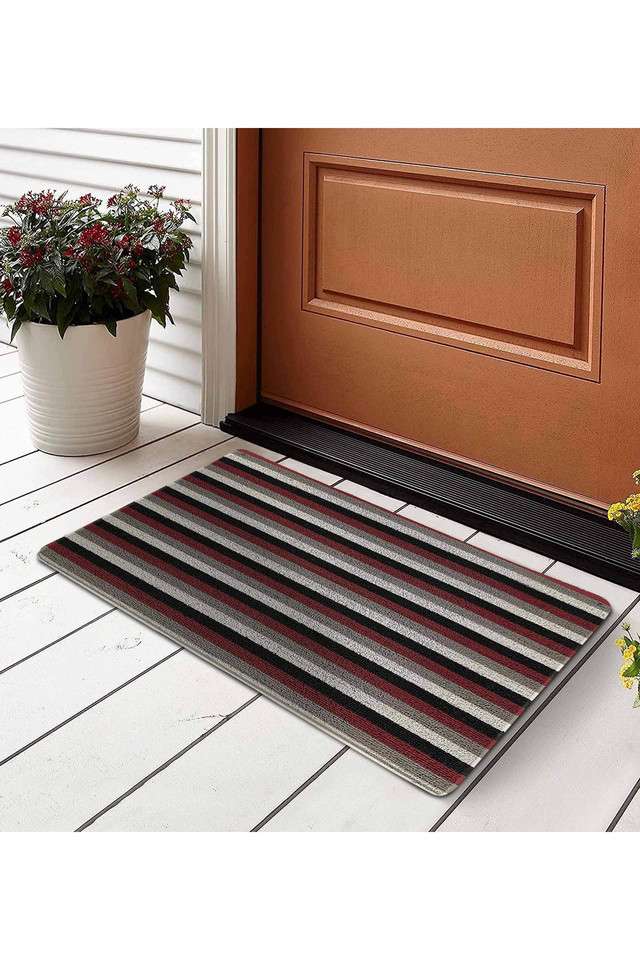 Anti-Skid-Polyester-Outdoor-Mat -60-x-40-cm -Grey-&-D.Grey