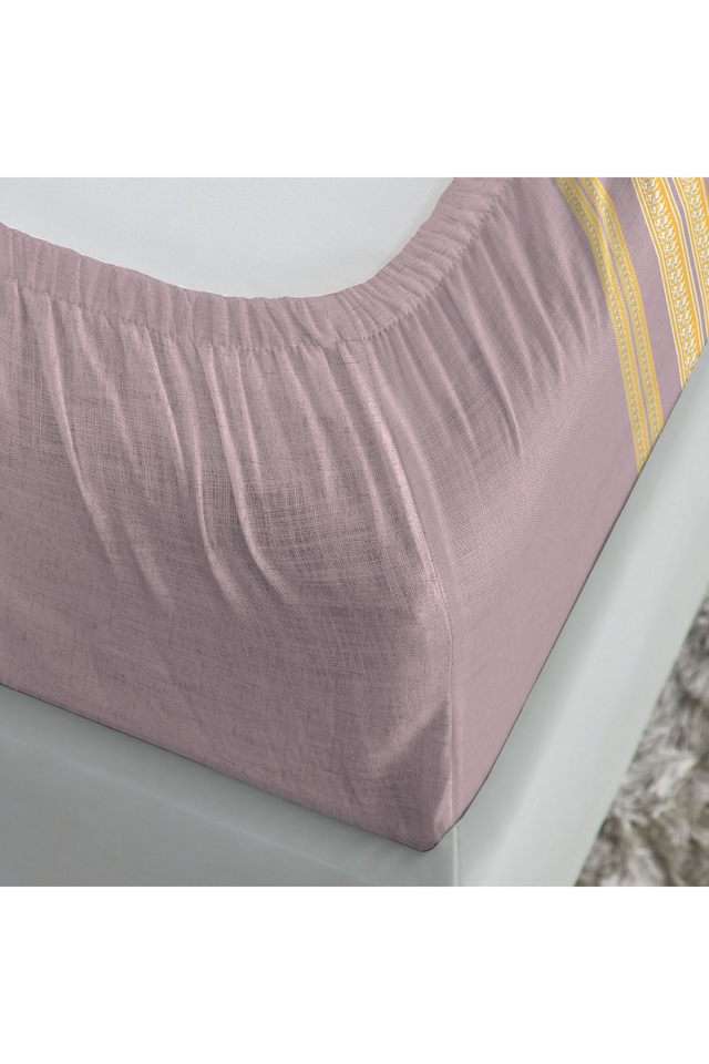 Soft-Comfort-Printed-210-TC-Cotton-Double-Bedsheet-&-2-Pillow-Covers