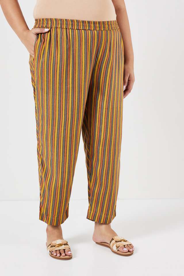 Plus-Size-Printed-Ankle-Length-Rayon-Women-s-Palazzos