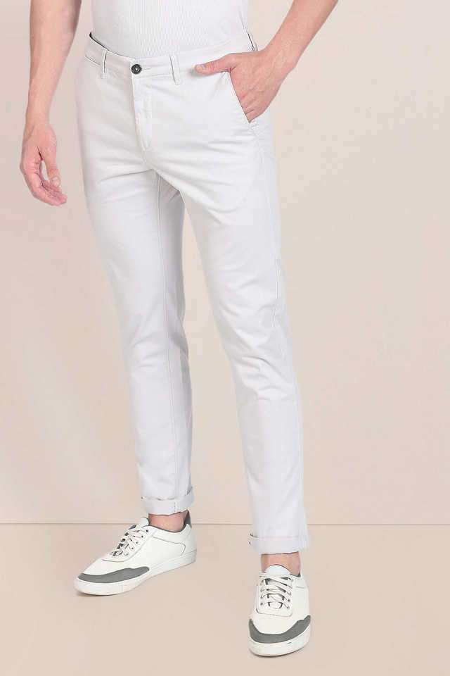 Solid-Cotton-Regular-Fit-Men-Casual-Wear-Trouser