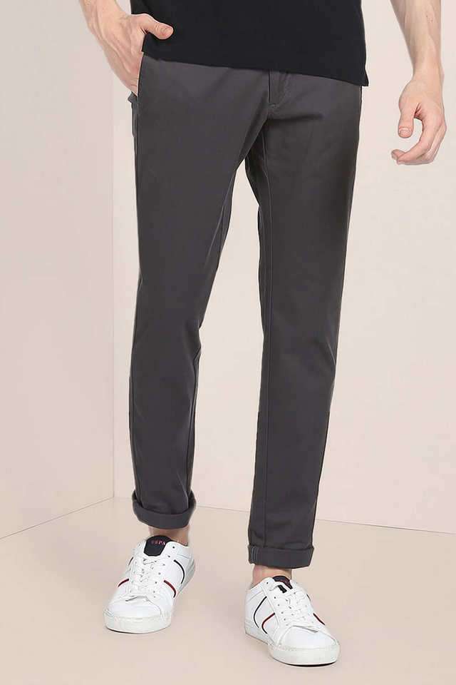 Solid-Cotton-Slim-Fit-Men-Casual-Wear-Trouser