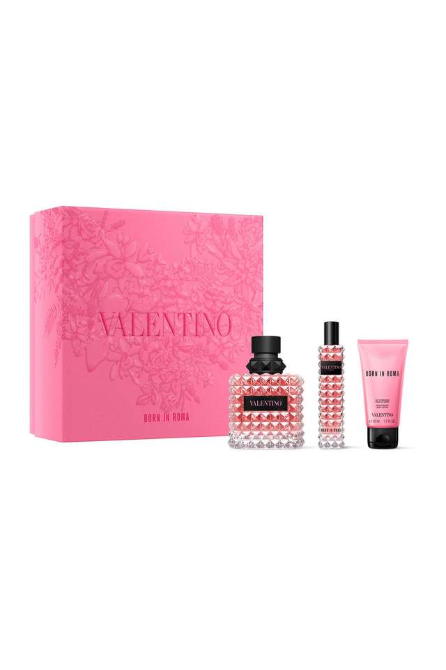 Born-In-Roma-Donna-Eau-De-Parfum-Set-for-Women-(EDP-100-ml-+-Body-Lotion-50-ml-+-Travel-Size-15-ml)