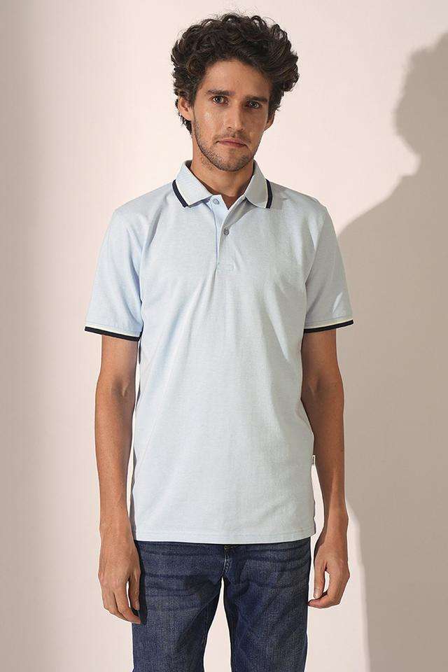 Solid-Cotton-Polo-Men-s-T-Shirt