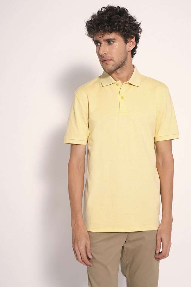 Solid-Cotton-Polo-Men-s-T-Shirt