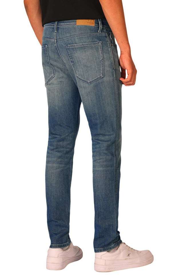 Light-Wash-Cotton-Slim-Fit-Men-s-Jeans