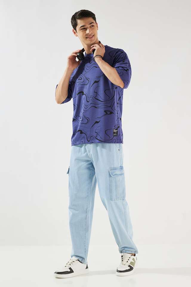 Abstract-Cotton-Oversized-Fit-Men-T-Shirt