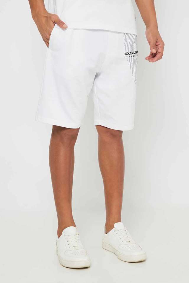 Printed-Blended-Fabric-Relaxed-Fit-Men-s-Shorts