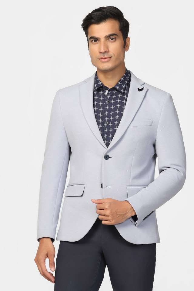 Structured-Polyester-Slim-Fit-Men-s-Formal-Wear-Blazer