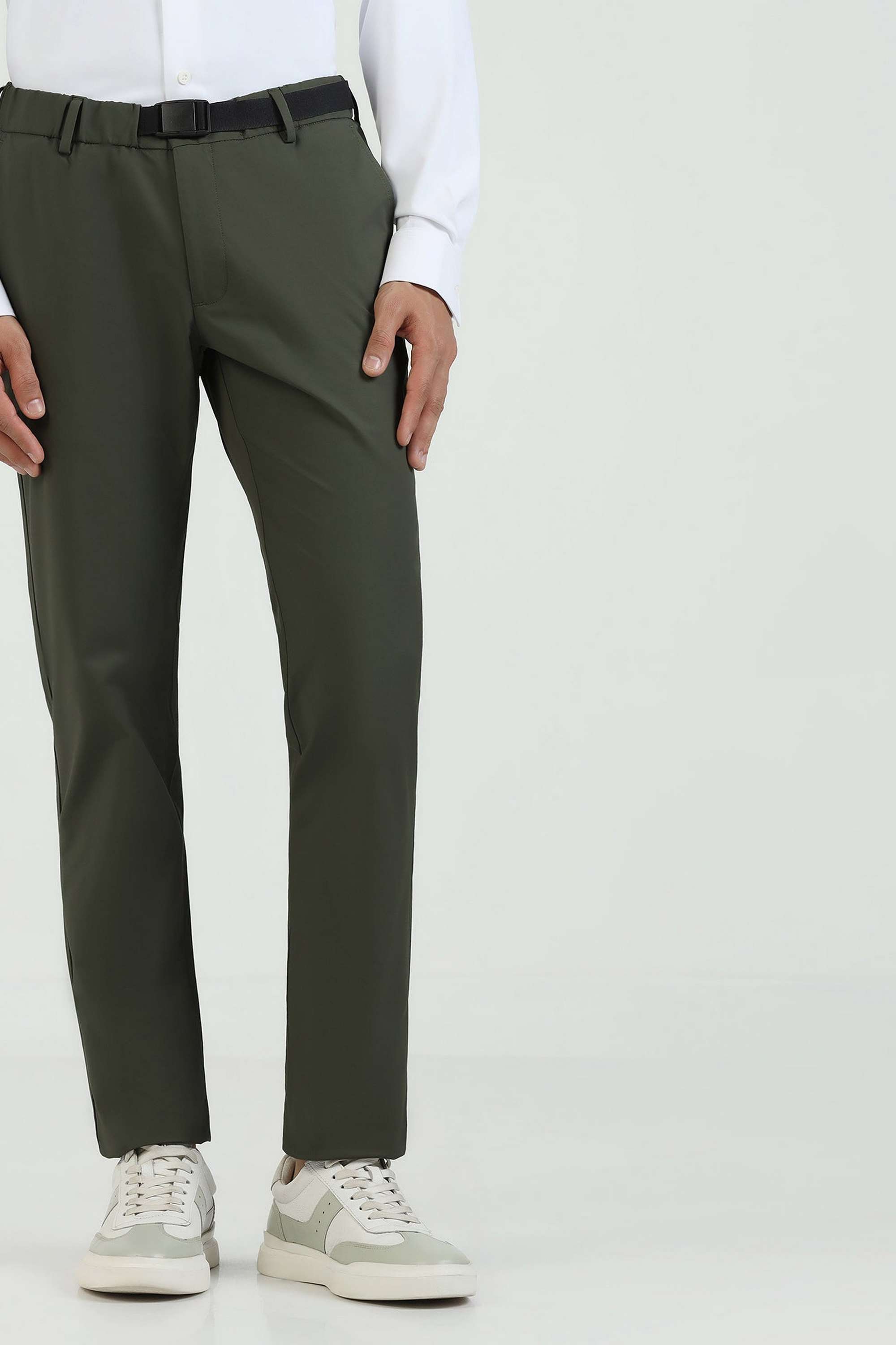 Solid-Cotton-Blend-Super-Slim-Fit-Men-s-Trousers