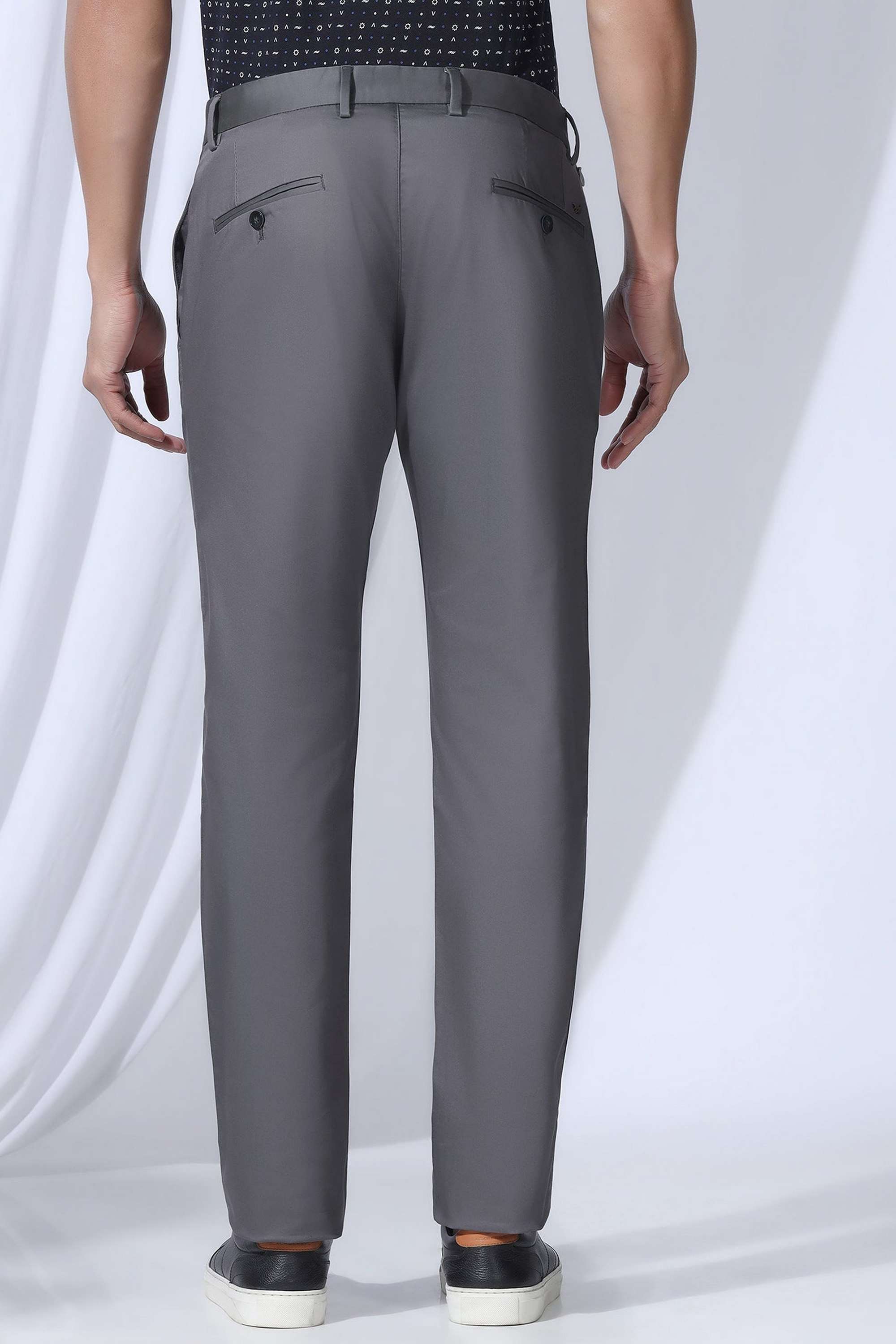 Solid-Cotton-Blend-Super-Slim-Fit-Men-s-Trousers