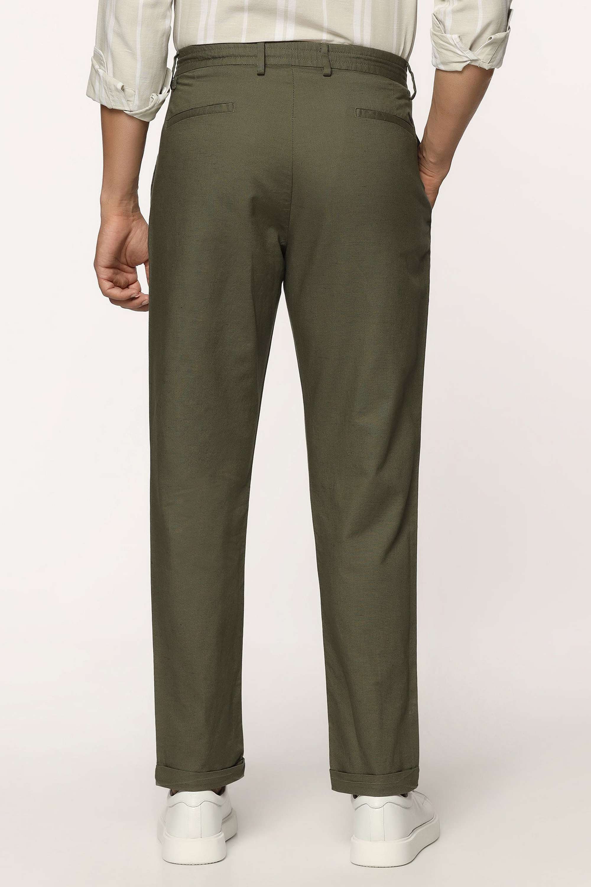 Solid-Cotton-Super-Slim-Fit-Men-s-Trousers