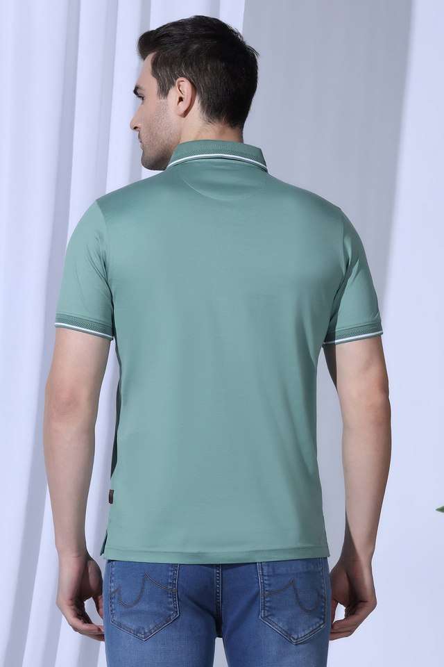 Solid-Cotton-Polo-Men-s-T-Shirt