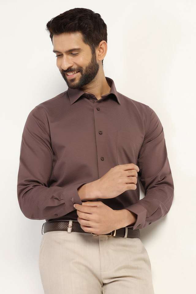 Barre-Cotton-Slim-Fit-Men-s-Formal-Wear-Shirt