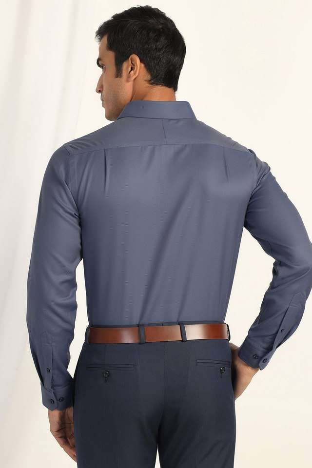 Dobby-Cotton-Slim-Fit-Men-s-Formal-Wear-Shirt