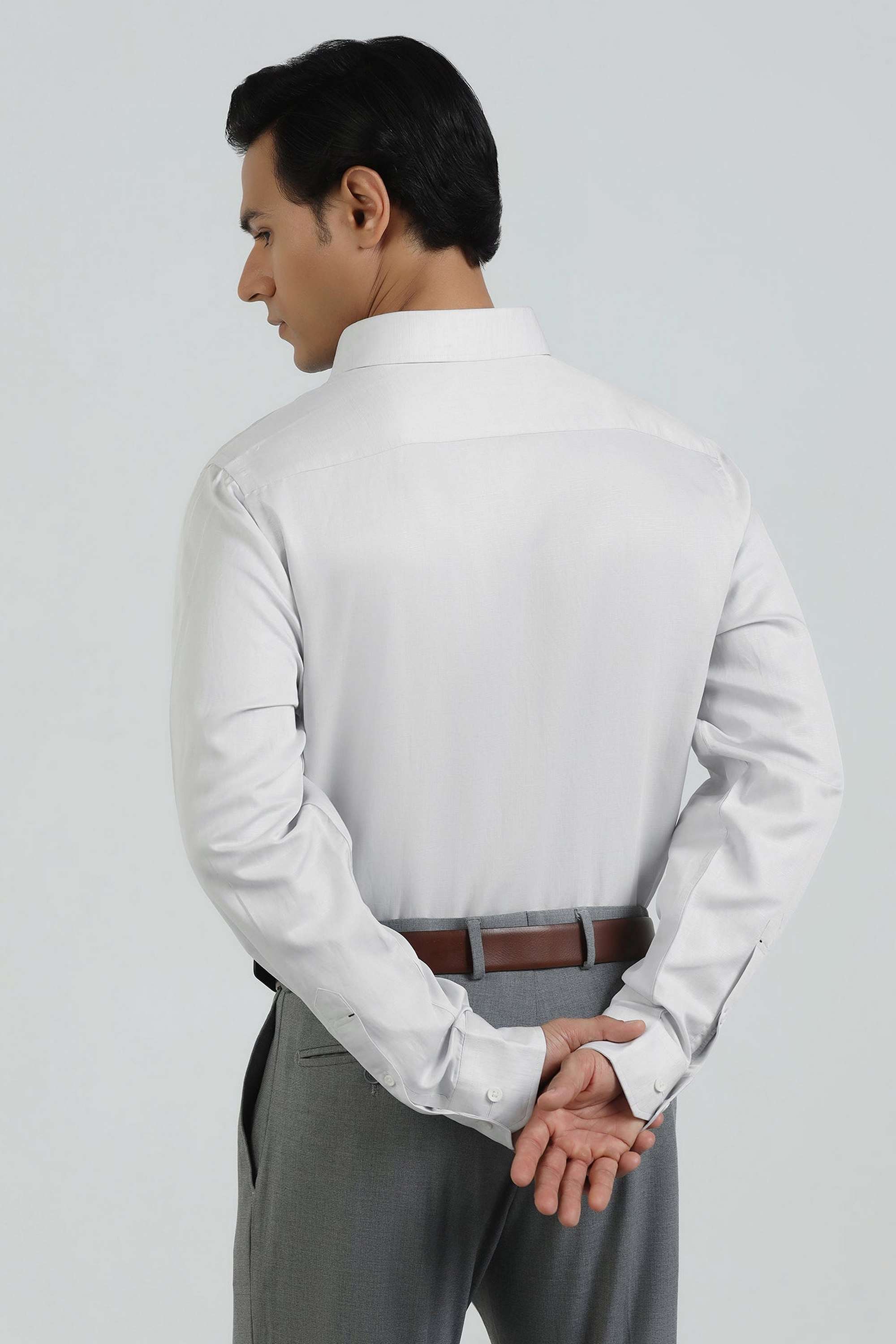 Solid-Lyocell-Slim-Fit-Men-s-Shirt