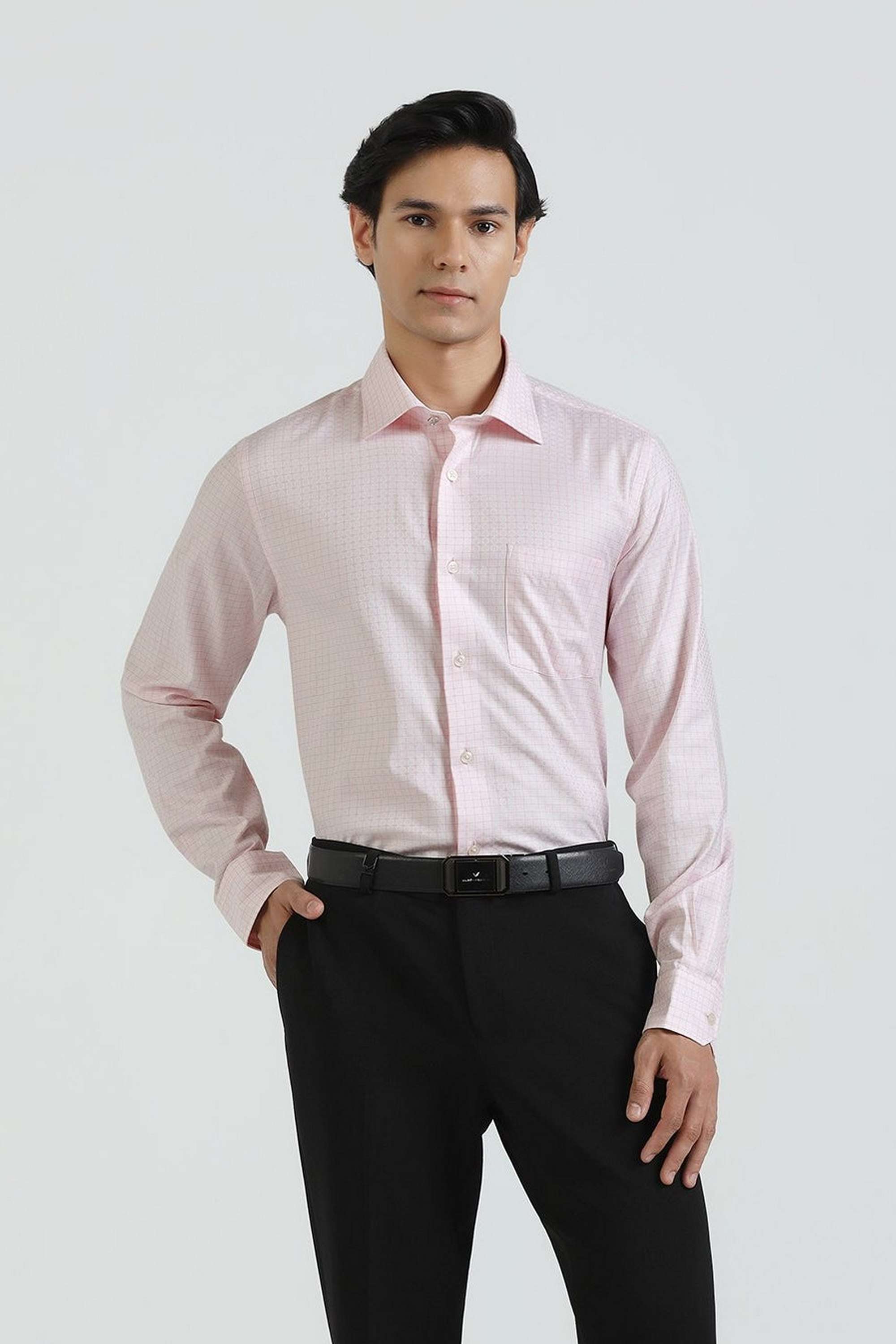 Checks-Cotton-Slim-Fit-Men-s-Shirt