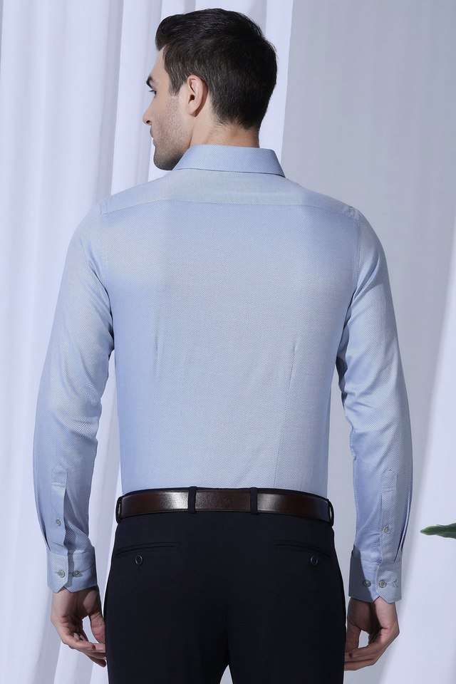 Dobby-Cotton-Slim-Fit-Men-s-Formal-Wear-Shirt