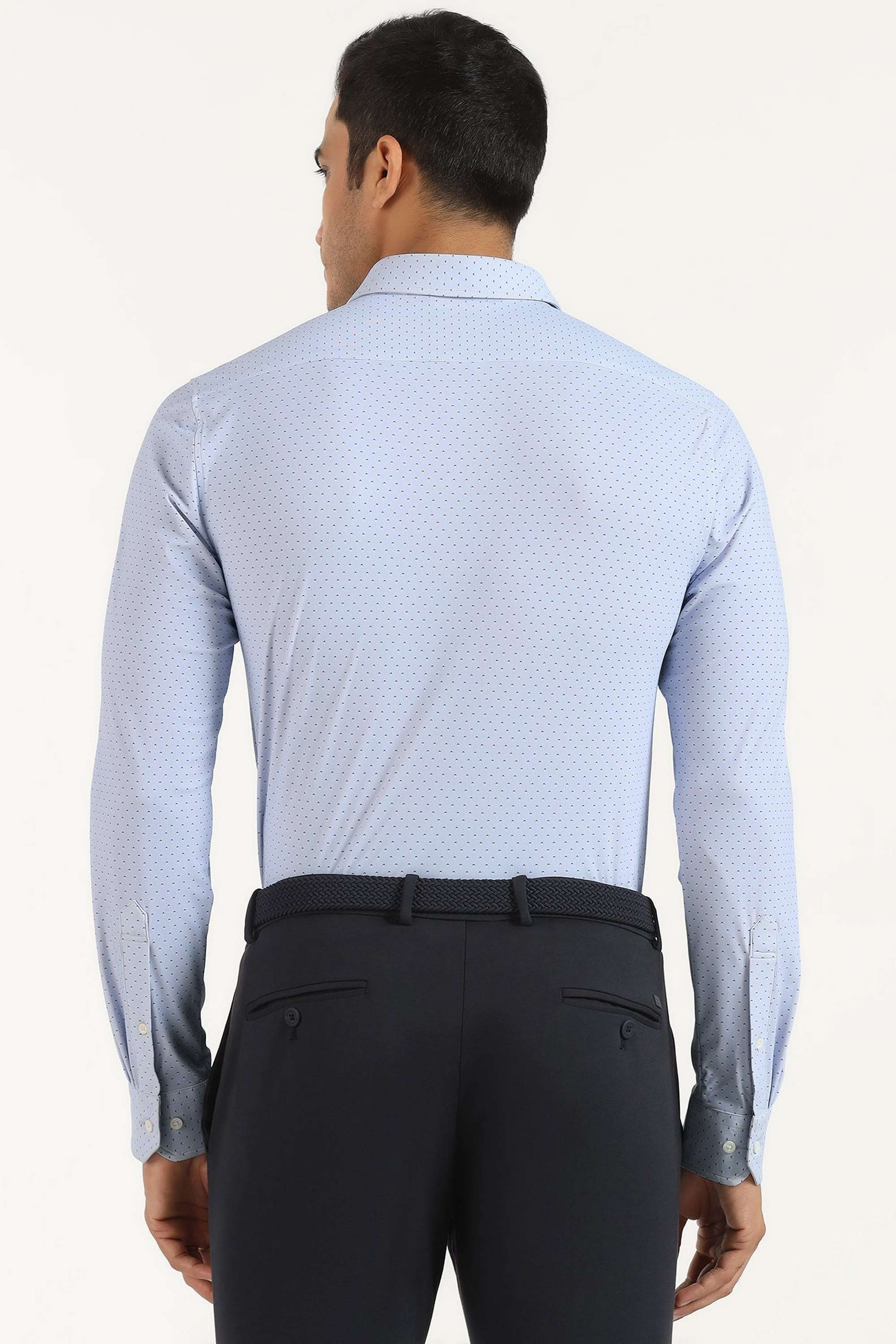 Printed-Nylon-Slim-Fit-Men-s-Shirt