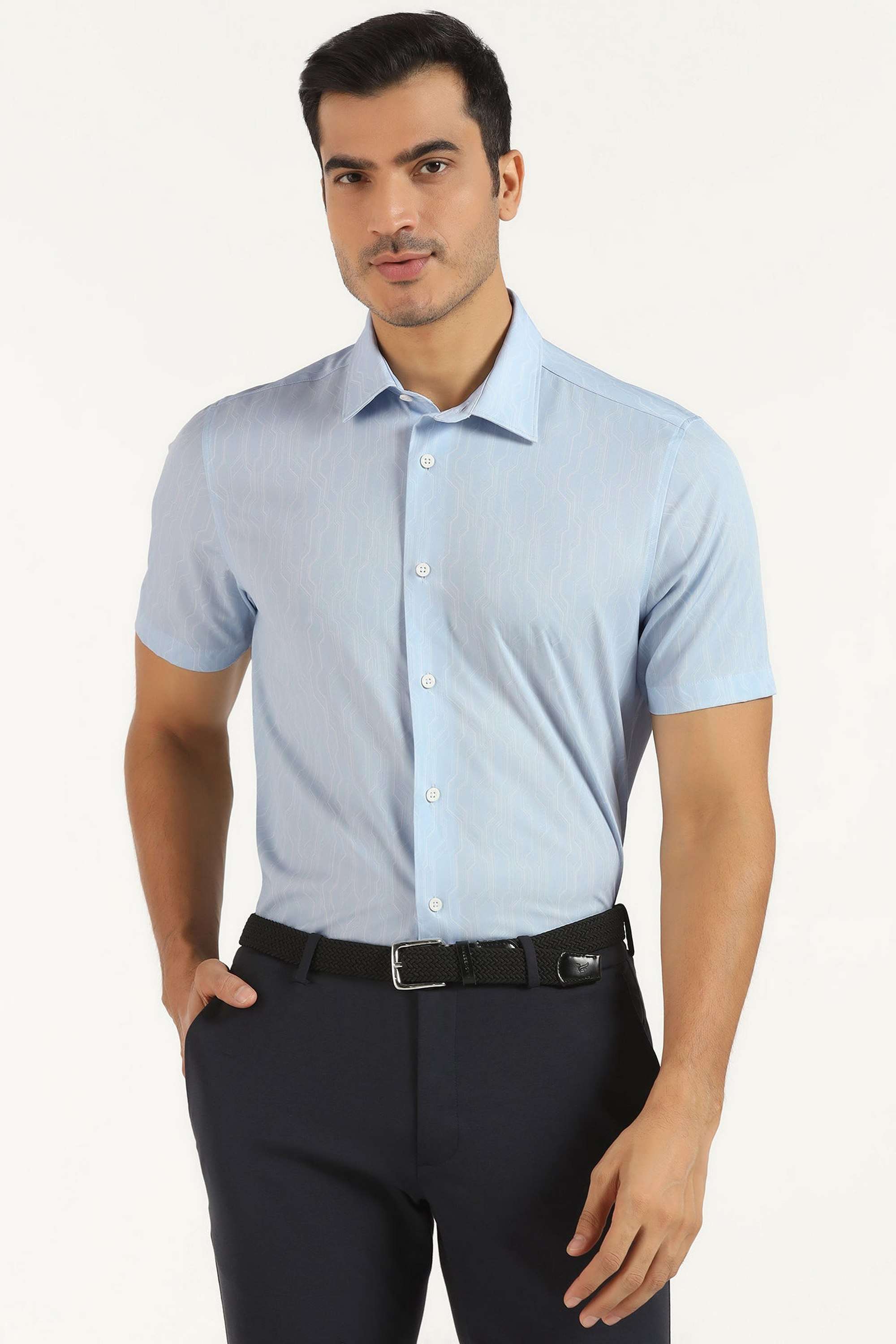 Printed-Polyester-Slim-Fit-Men-s-Shirt