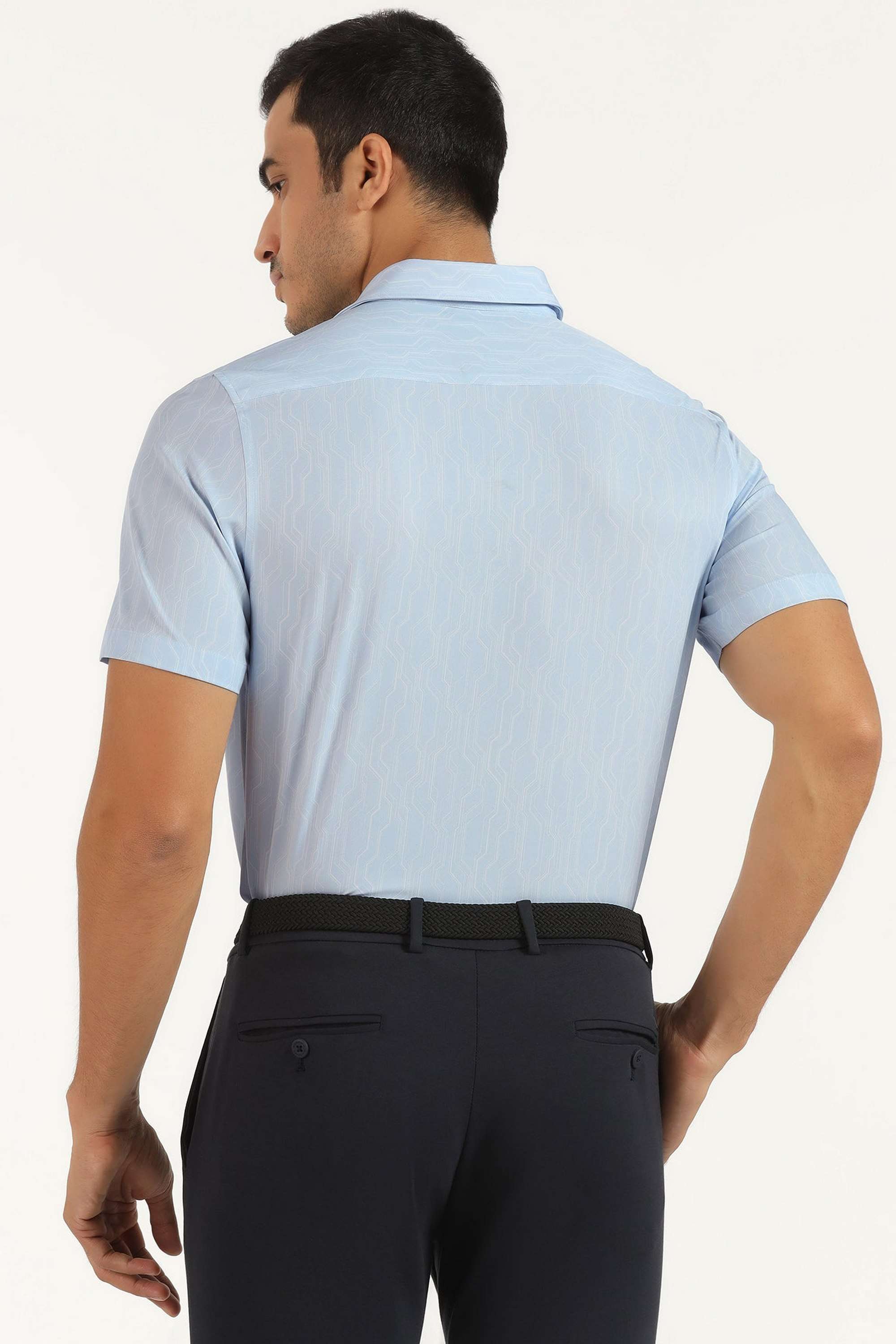 Printed-Polyester-Slim-Fit-Men-s-Shirt