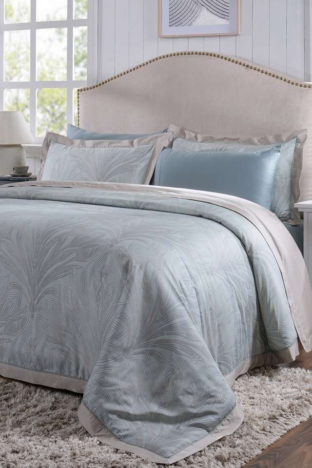 Baroque-Feathering-Blue-King-Duvet-Cover-with-Pillow-Case