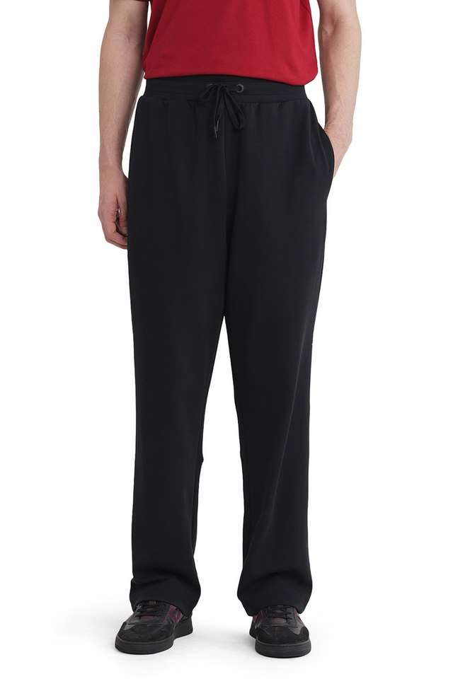 Solid-Cotton-Regular-Fit-Men-s-Casual-Wear-Trousers