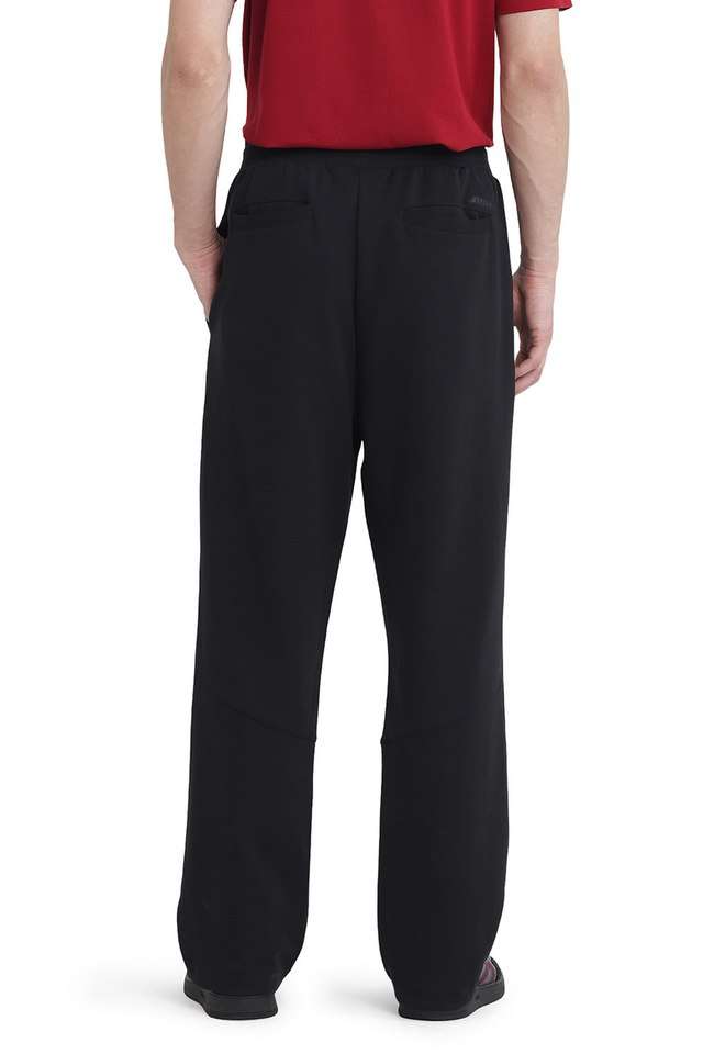 Solid-Cotton-Regular-Fit-Men-s-Casual-Wear-Trousers