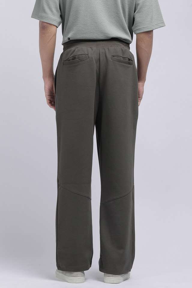 Solid-Cotton-Regular-Fit-Men-s-Casual-Wear-Trousers
