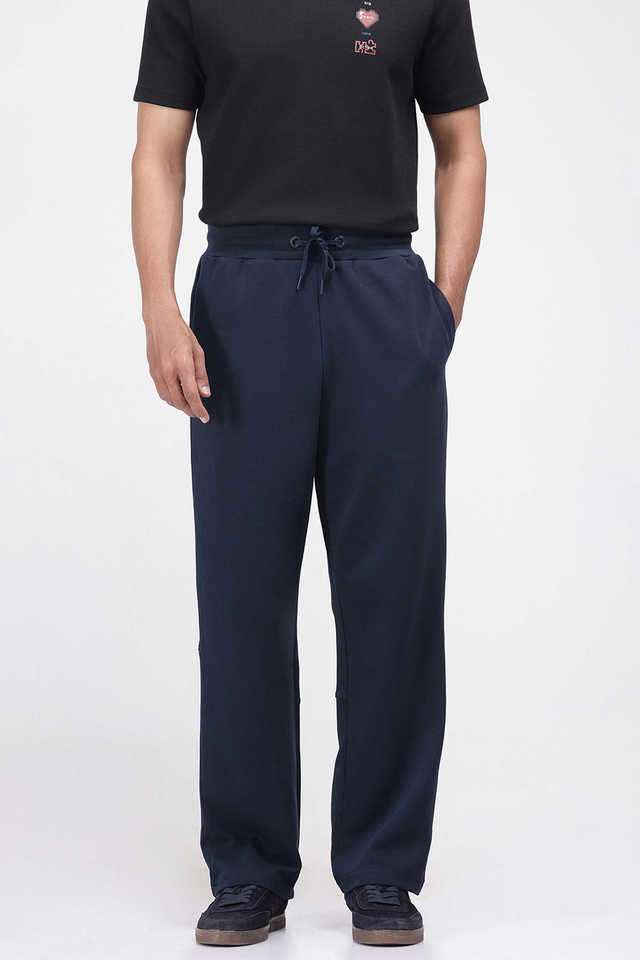 Solid-Cotton-Regular-Fit-Men-s-Casual-Wear-Trousers