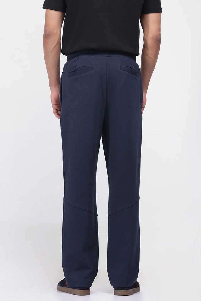 Solid-Cotton-Regular-Fit-Men-s-Casual-Wear-Trousers