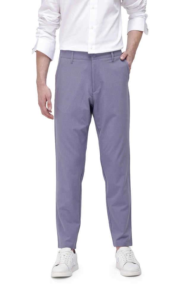 Solid-Cotton-Regular-Fit-Men-s-Casual-Wear-Trousers