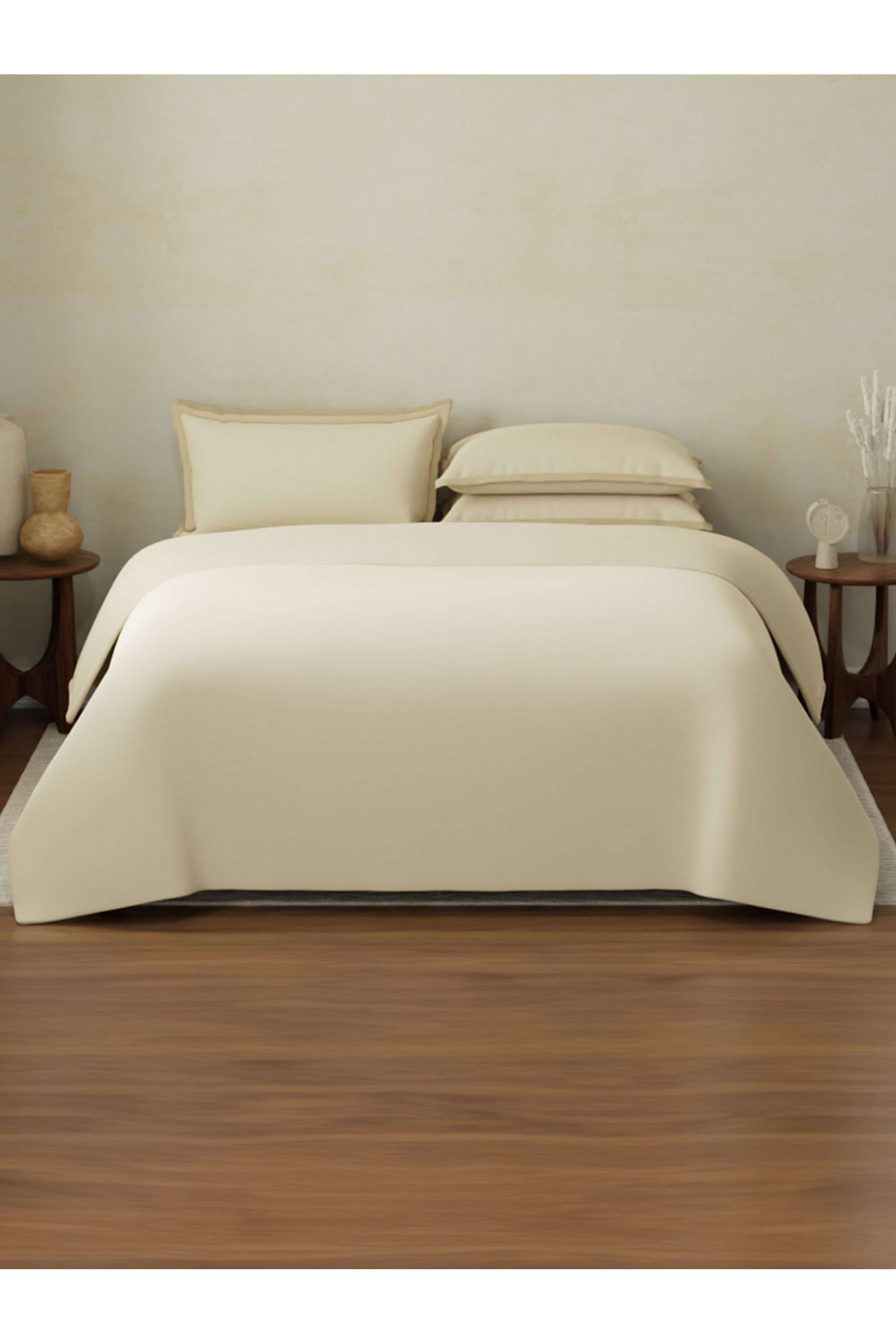 Cotton-Charm-400-TC-100--Cotton-Cream-King-Bedding-Set