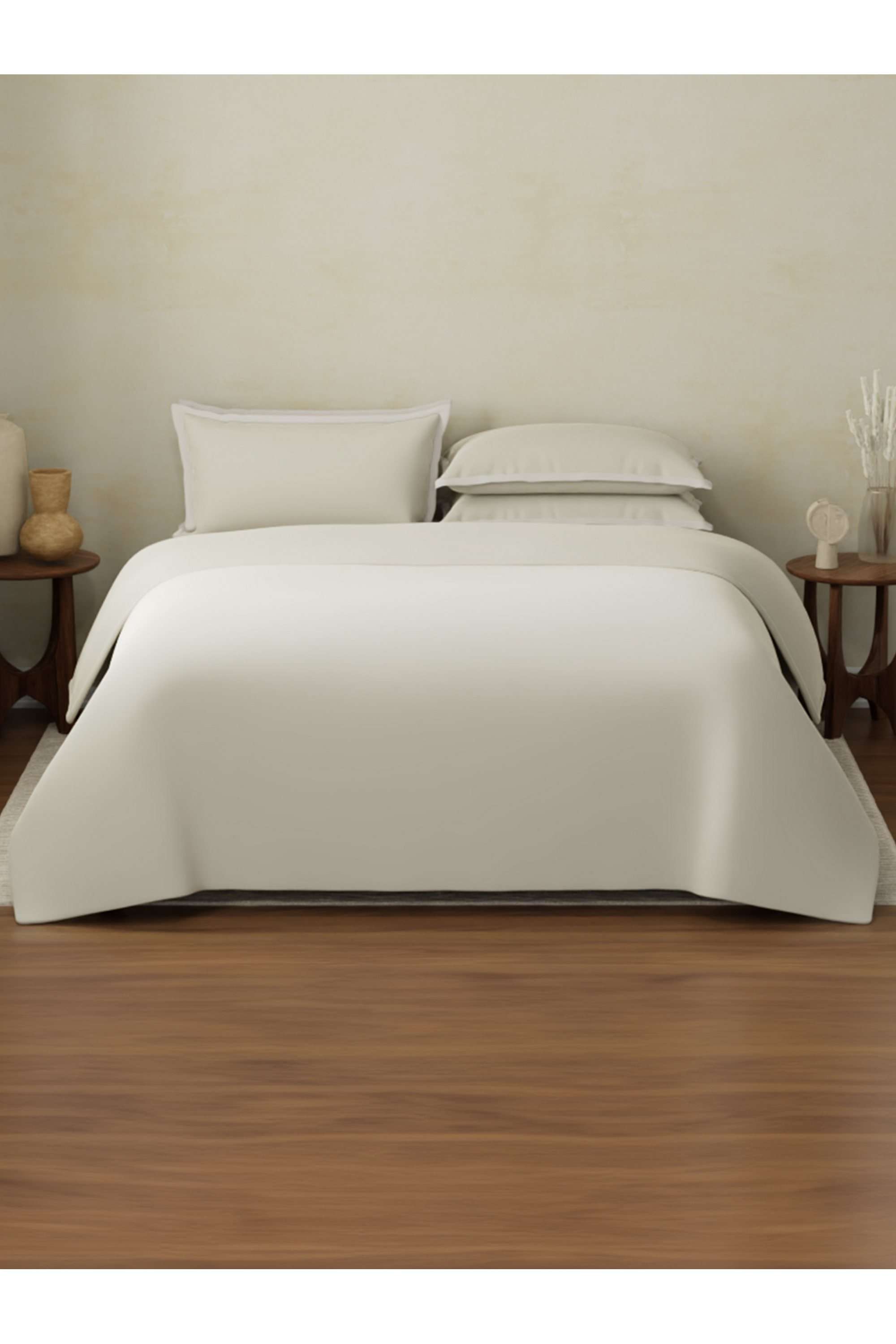 Cotton-Charm-400-TC-100--Cotton-Cream-King-Bedding-Set