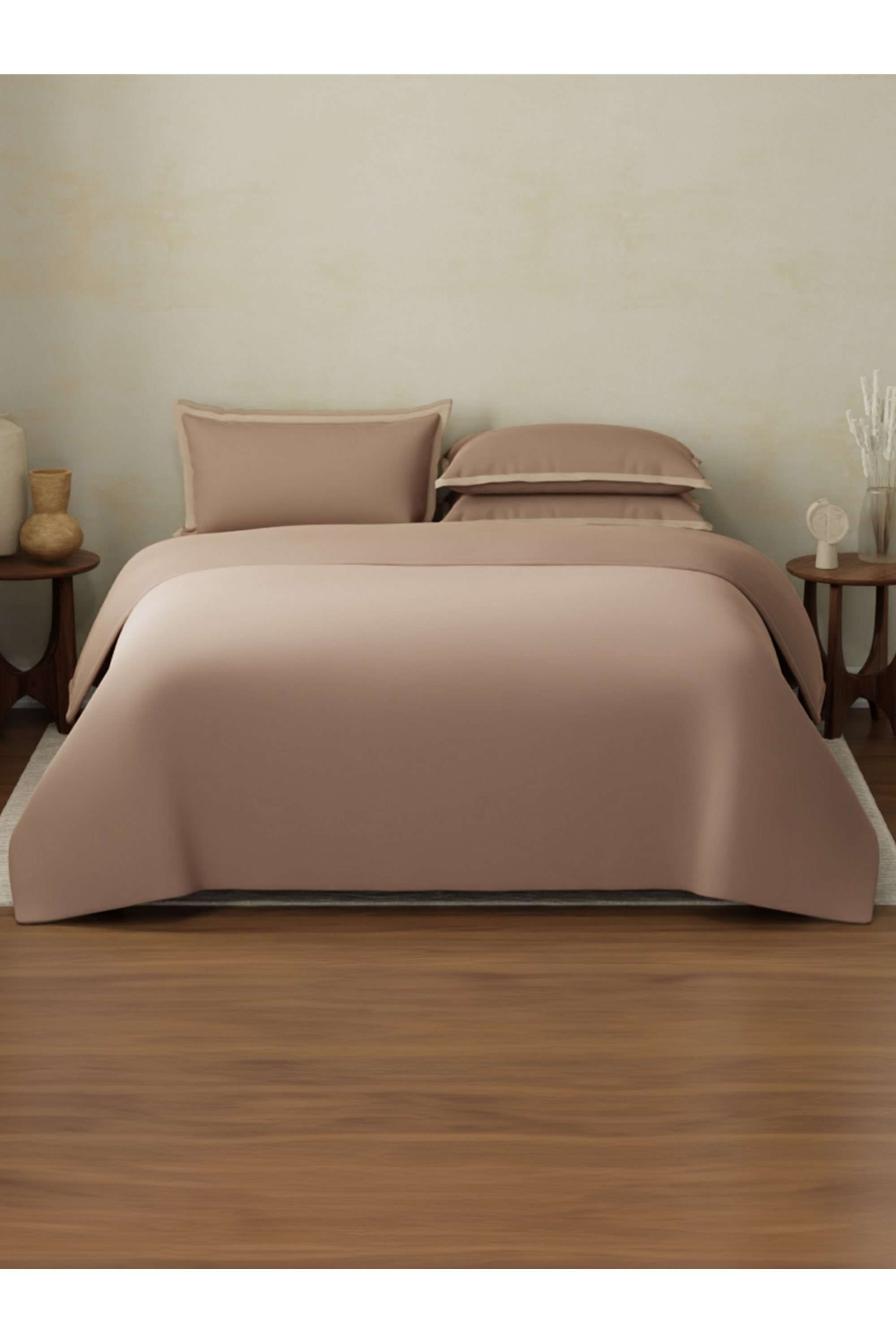 Cotton-Charm-400-TC-100--Cotton-Brown-King-Bedding-Set