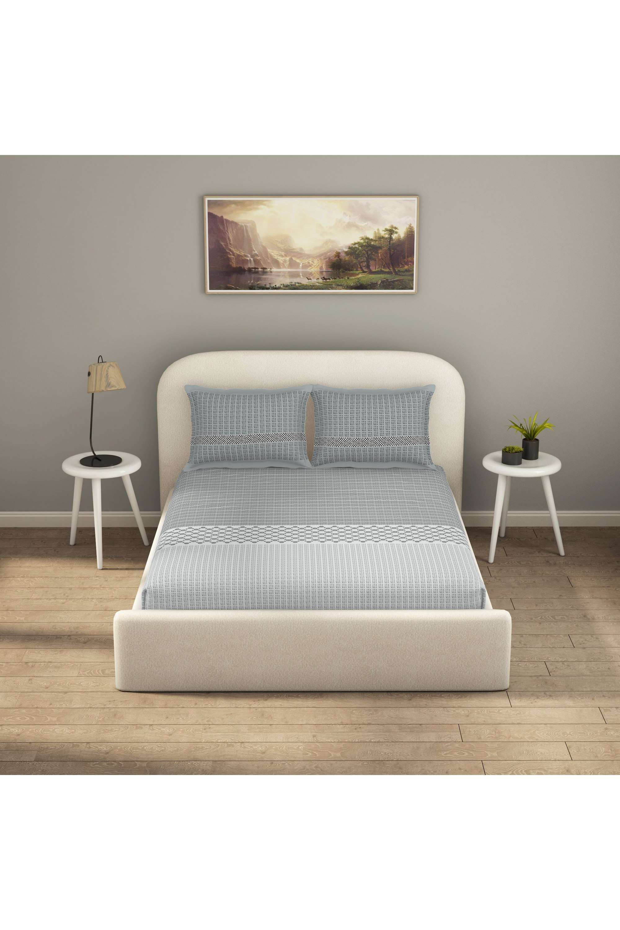 Geometric-Super-Softbreathable-Fabric-Fitted-Sheets-Super-Soft-Safe-For-Skin-Breathable-Fabric