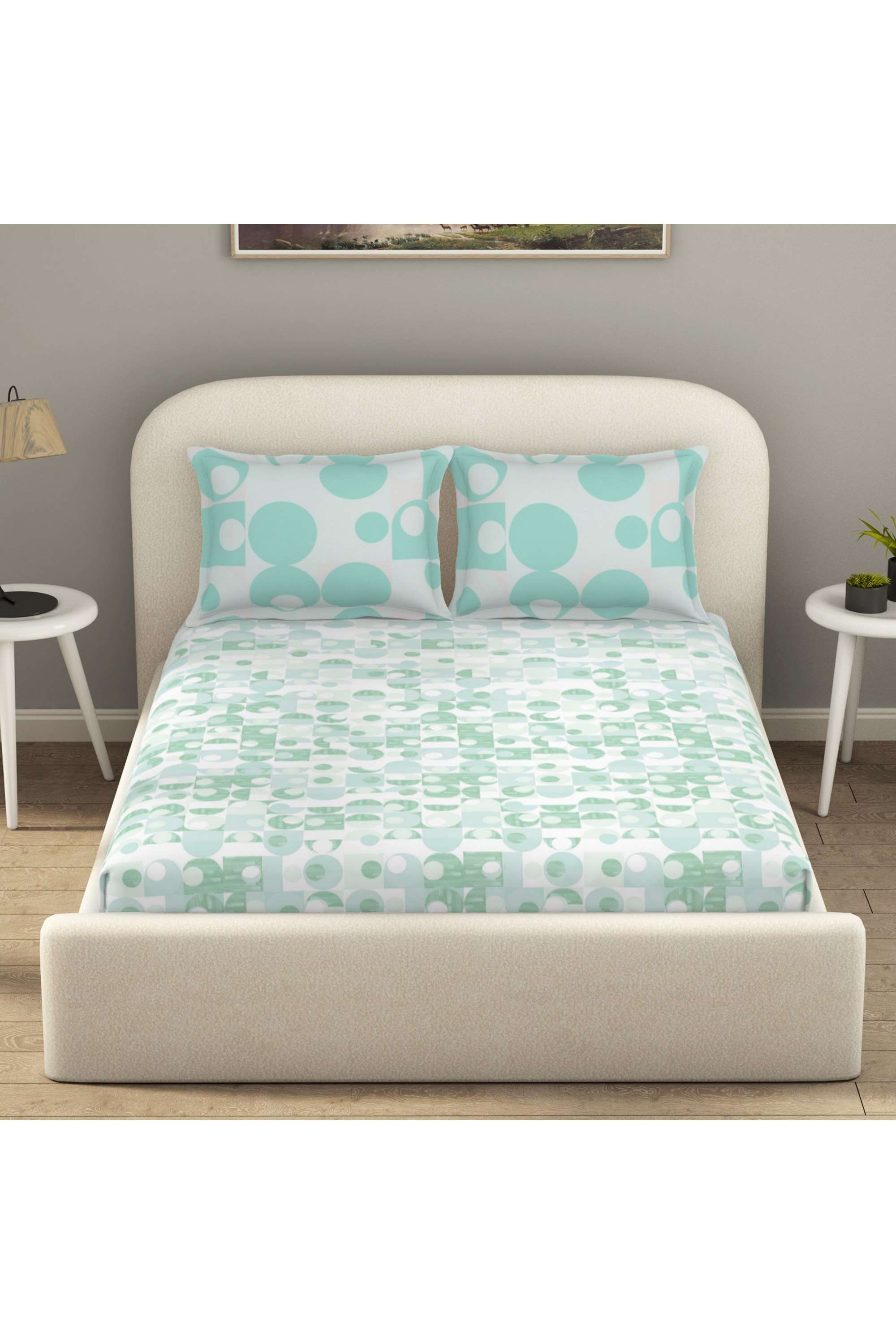 Geometric-Super-Softbreathable-Fabric-Fitted-Sheets-Super-Soft-Safe-For-Skin-Breathable-Fabric