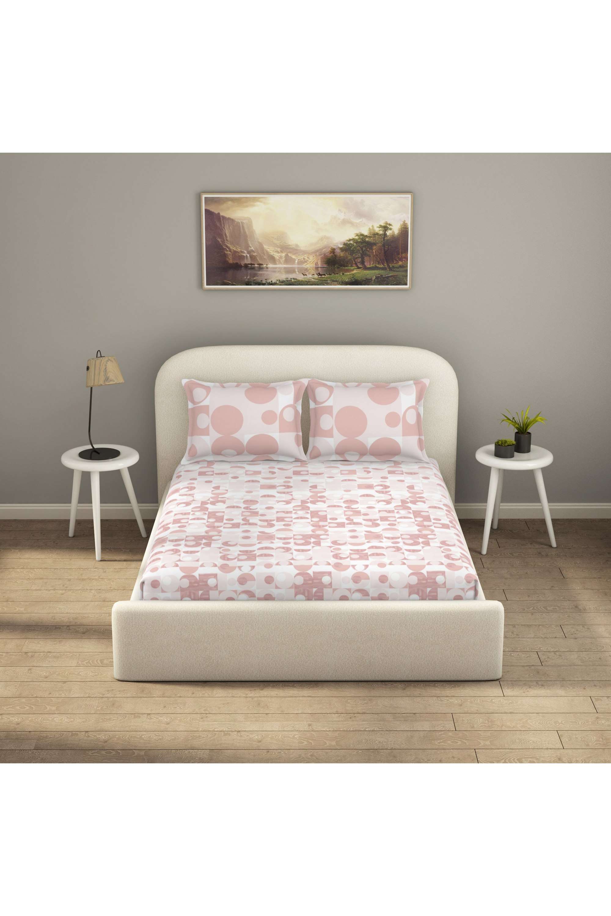 Geometric-Super-Softbreathable-Fabric-Fitted-Sheets-Super-Soft-Safe-For-Skin-Breathable-Fabric