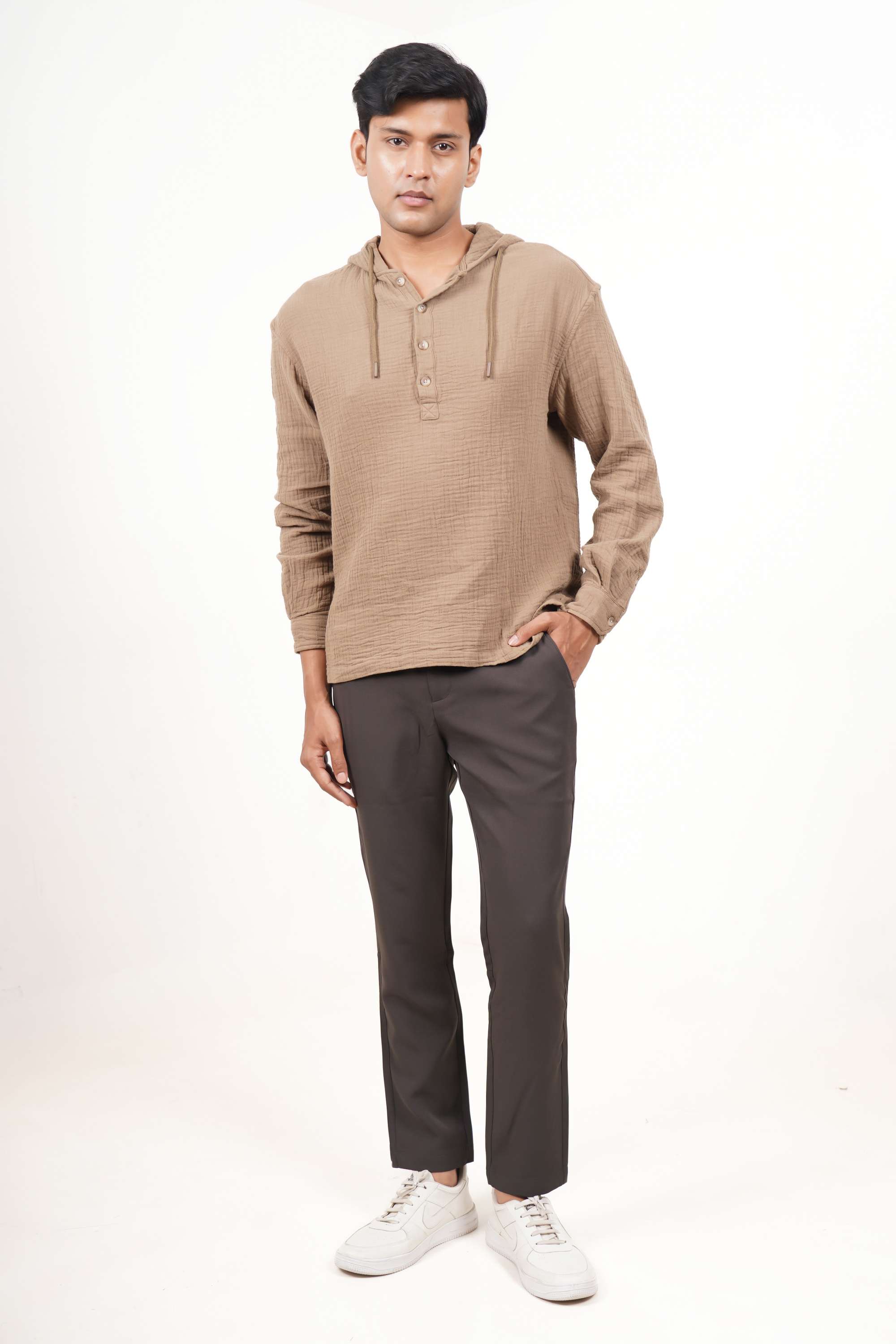 Solid-Polyester-Regular-Fit-Men-s-Casual-Wear-Trousers