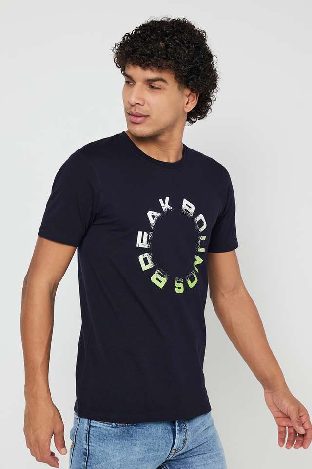 Graphic-Print-Cotton-Round-Neck-Men-s-T-Shirt
