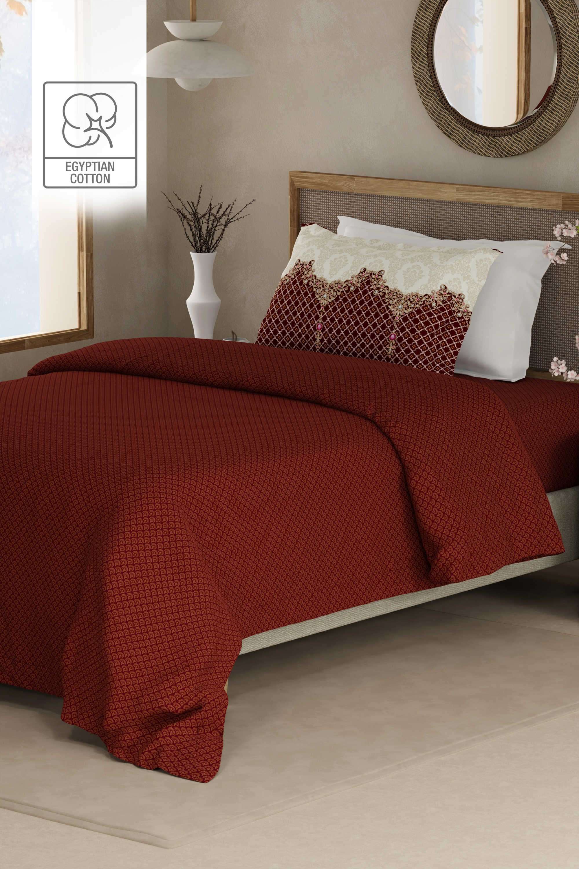 Heritage-Walk-200-TC-Cotton-Single-Bedsheet-With-1-Pillow-Cover