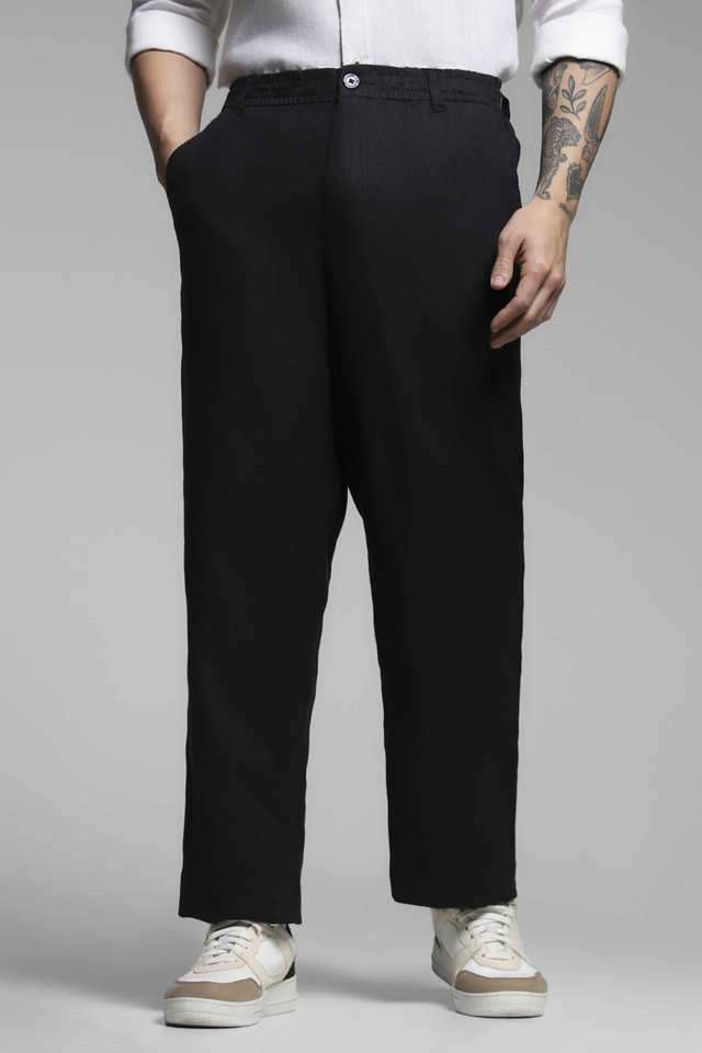 Solid-Linen-Slim-Fit-Men-s-Chinos
