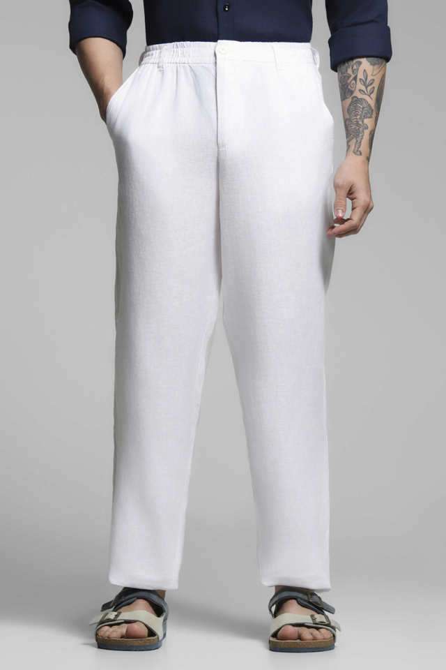 Solid-Linen-Slim-Fit-Men-s-Chinos